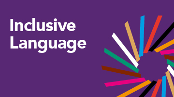 inclusive language logo 